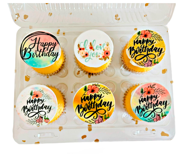 Cupcakes impresos
