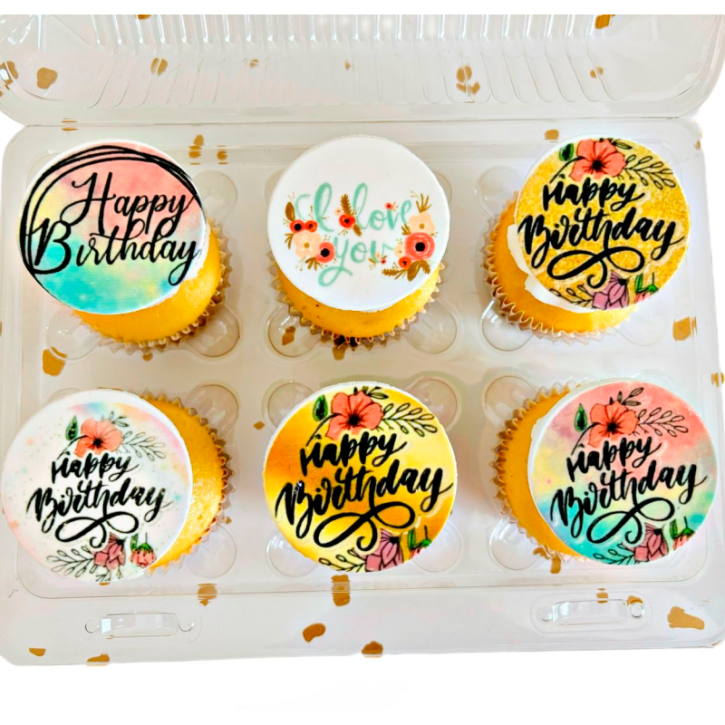 Cupcakes impresos