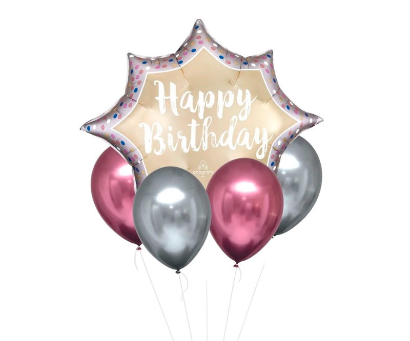 Bouquet estrella Happy Birthday