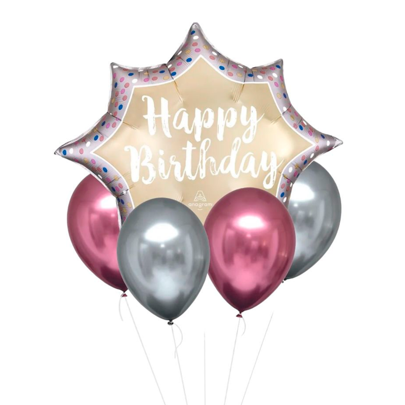 Bouquet estrella Happy Birthday
